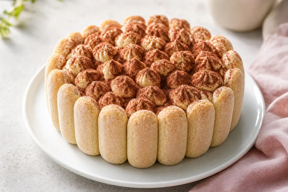 Tiramisu Charlotte