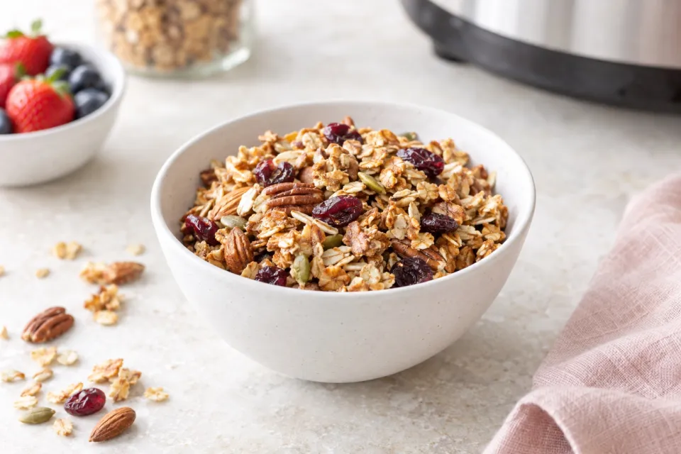 How to Make Granola in the Slow Cooker
