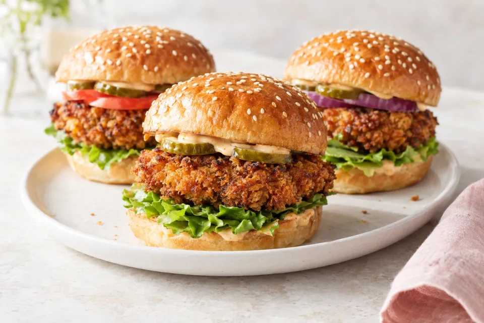Ultra Crispy Burgers
