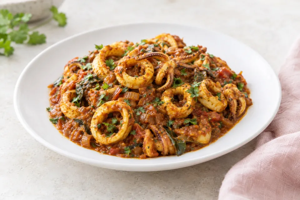 Squid Masala