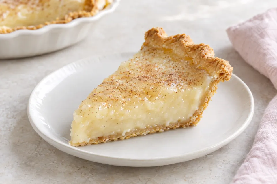 Hoosier Sugar Cream Pie