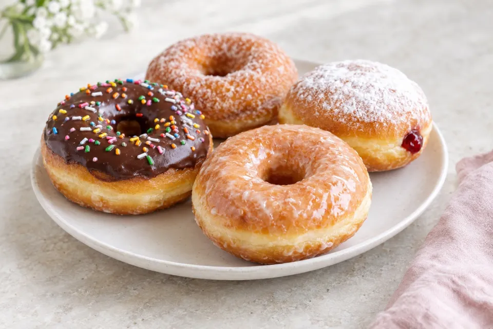 Yeast-Raised Doughnuts