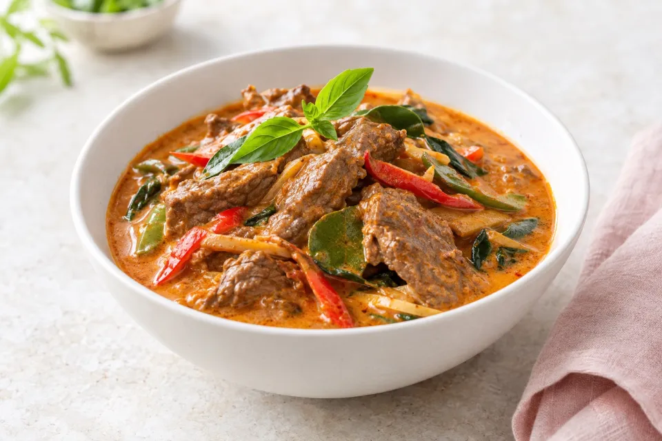 Panang Beef Curry