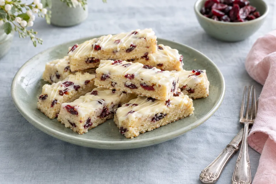 Cranberry Shortbread