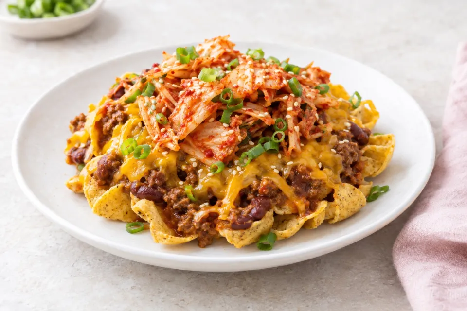 Kimchi Frito Pie