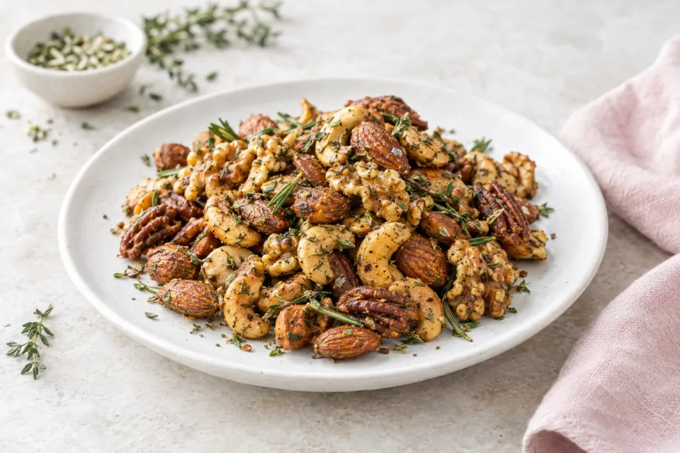 Herb-Spiced Mixed Nuts