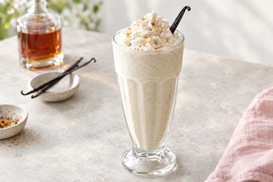 Vanilla Bean Bourbon Milkshake