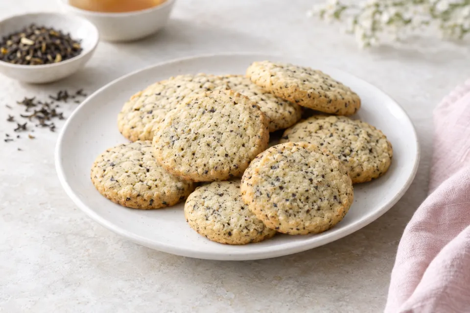 Earl Grey Tea Cookies