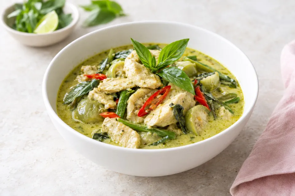 Thai Green Curry with Chicken