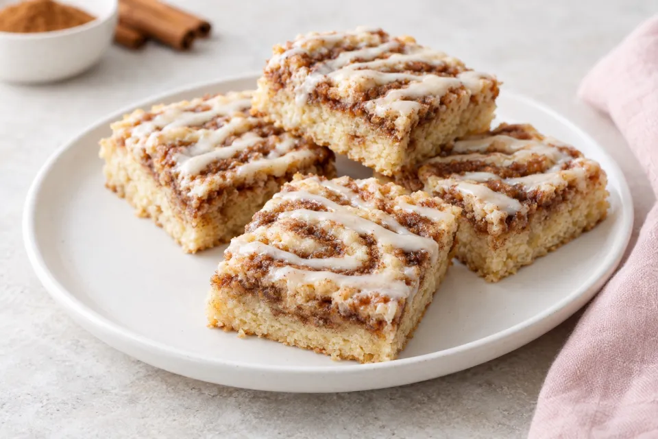 Cinnamon Roll Sugar Cookie Bars