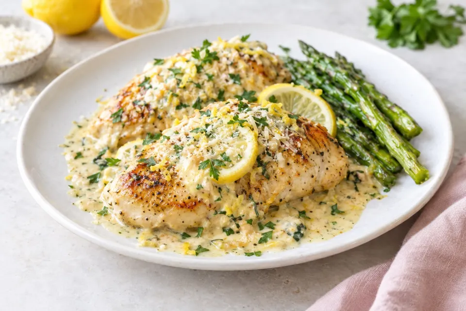 Creamy Lemon Romano Chicken