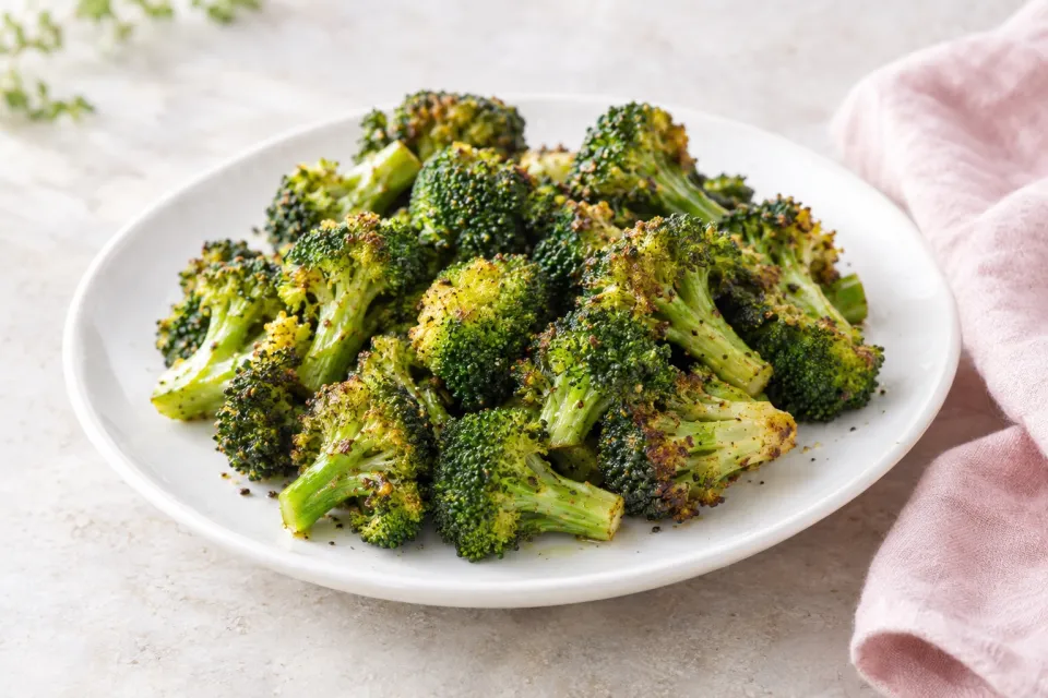 Oven Roasted Frozen Broccoli