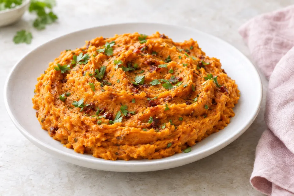 Chipotle Mashed Sweet Potatoes