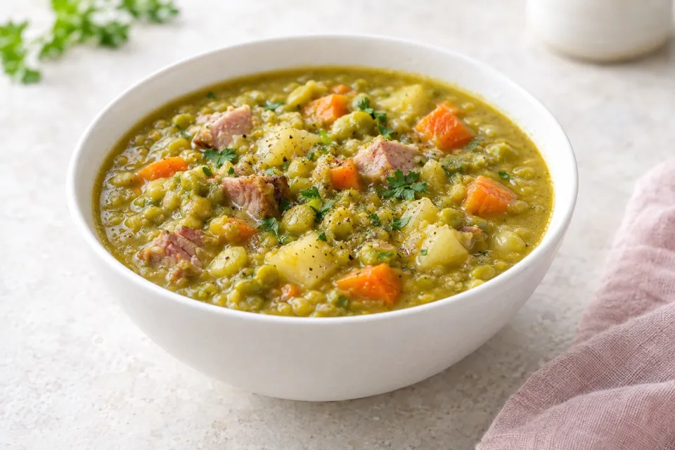 Chunky Split Pea Soup