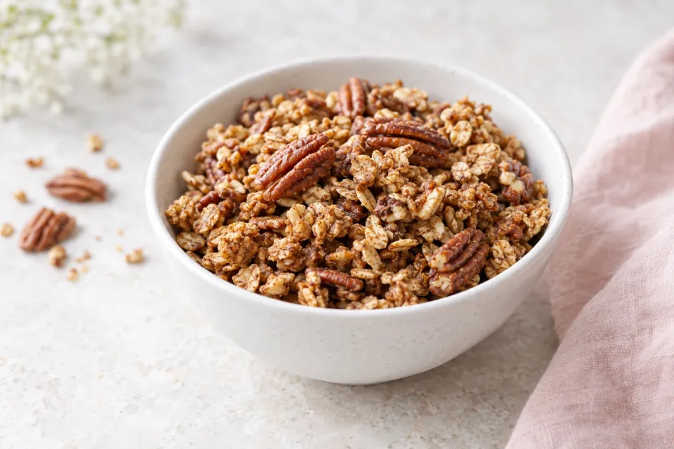 Cinnamon Pecan Granola