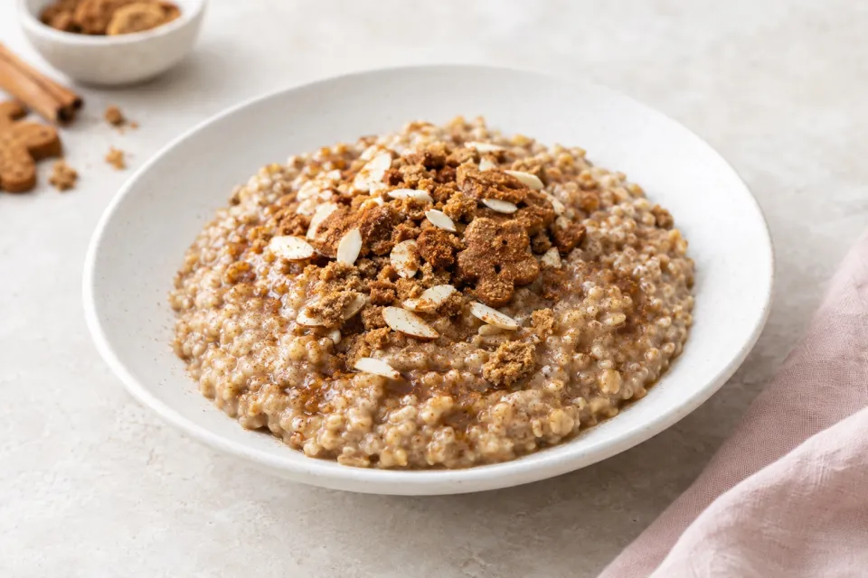 Gingerbread Steel-Cut Oats