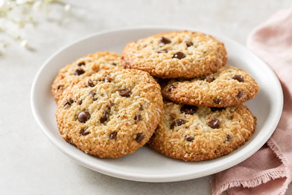 Coconut Chocolate Chip Cookies
