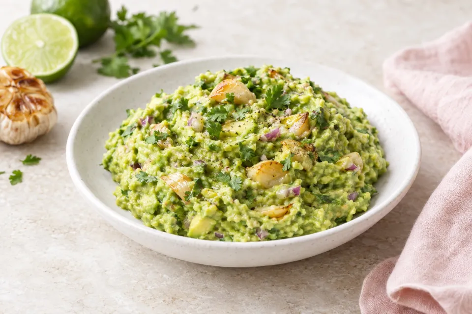 Guacamole with Roasted Garlic
