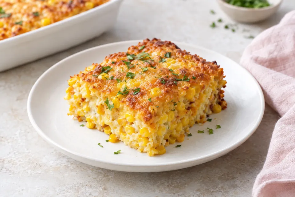 Sweet and Savory Corn Casserole