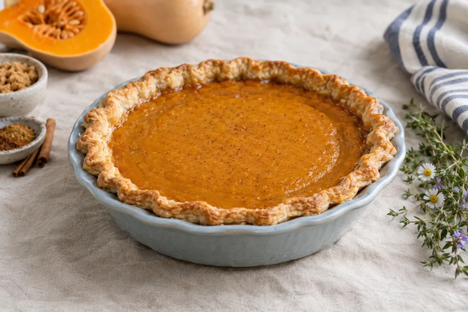 Butternut Pumpkin Pie