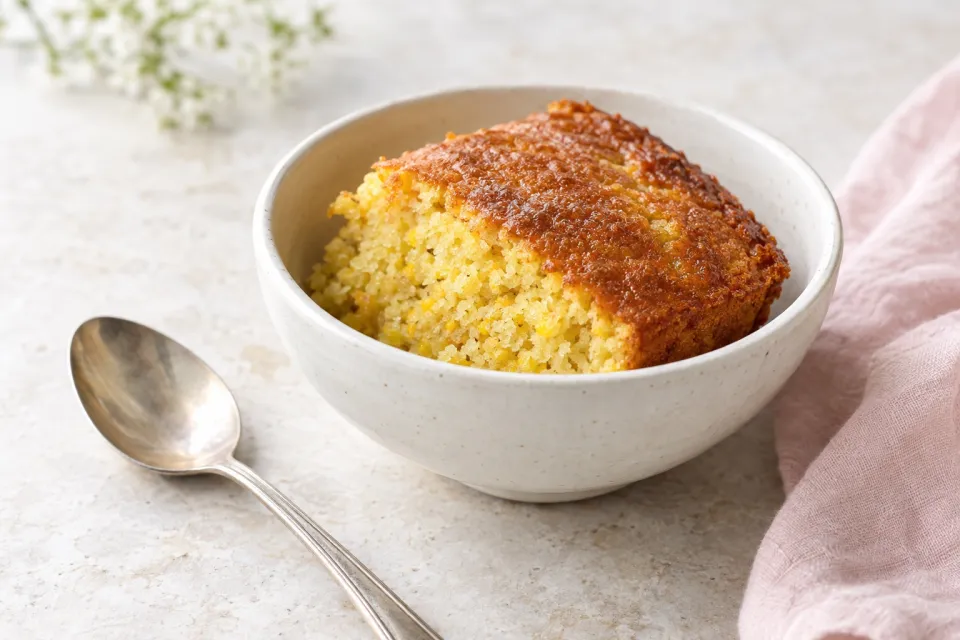 Moist and Tender Brown Butter Cornbread