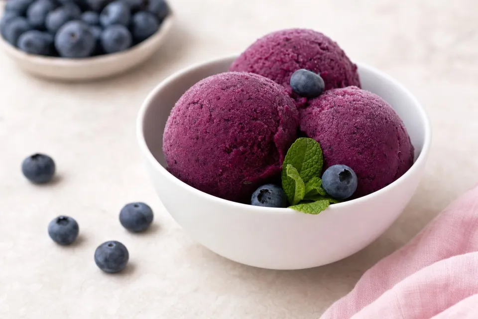 Blueberry Sorbet