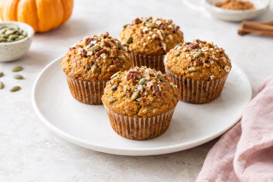 Healthy Pumpkin Muffins