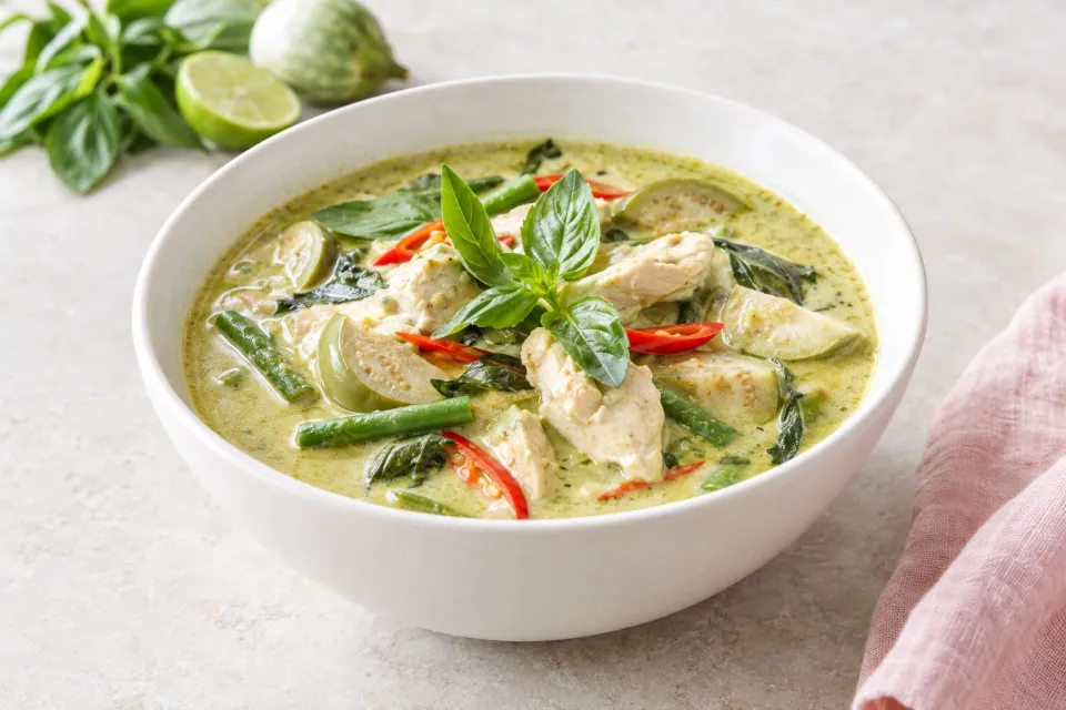 Thai Green Curry Soup