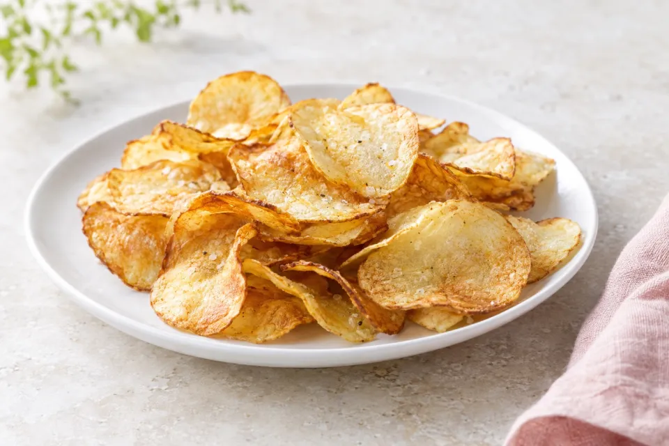 Oven-Fried Potato Chips