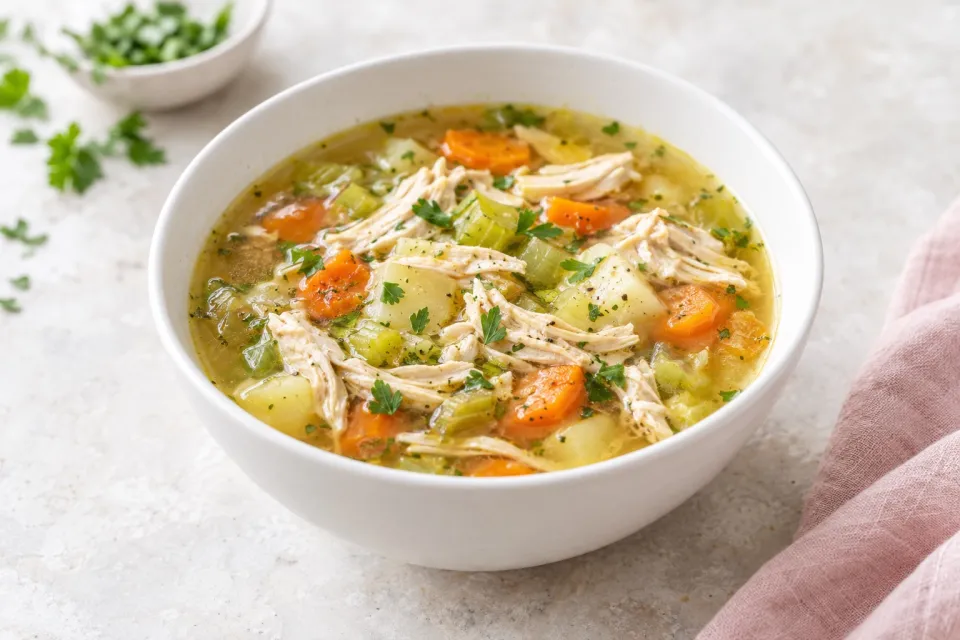 How to Make Chicken Soup in the Pressure Cooker