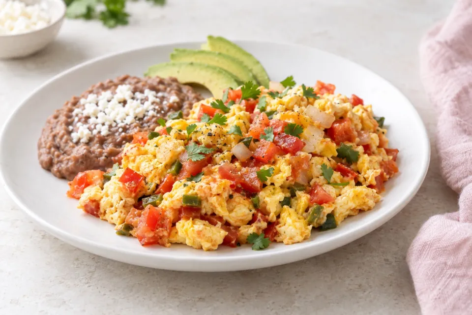 Huevos a LA Mexicana