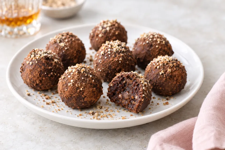Brownie Bourbon Balls