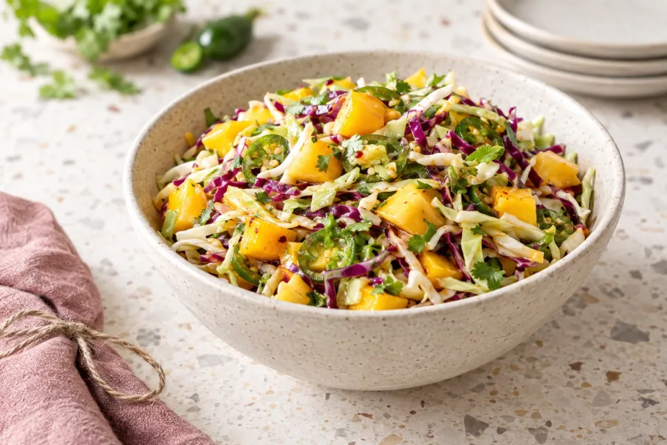 Mango-Jalapeño Slaw
