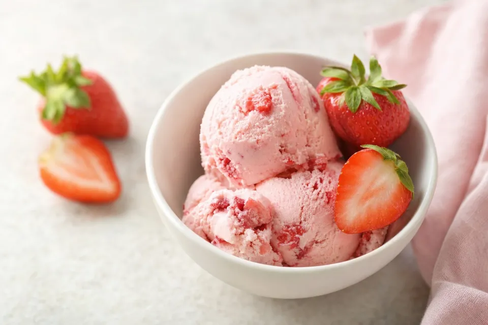 Strawberry Ice Cream