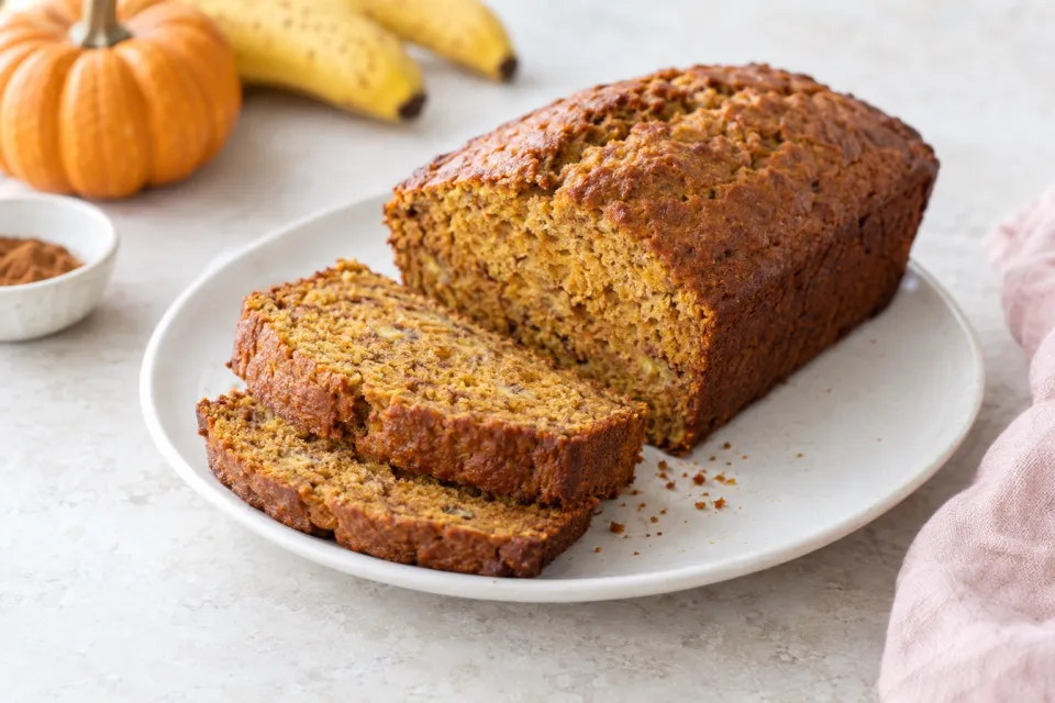 Pumpkin Banana Bread