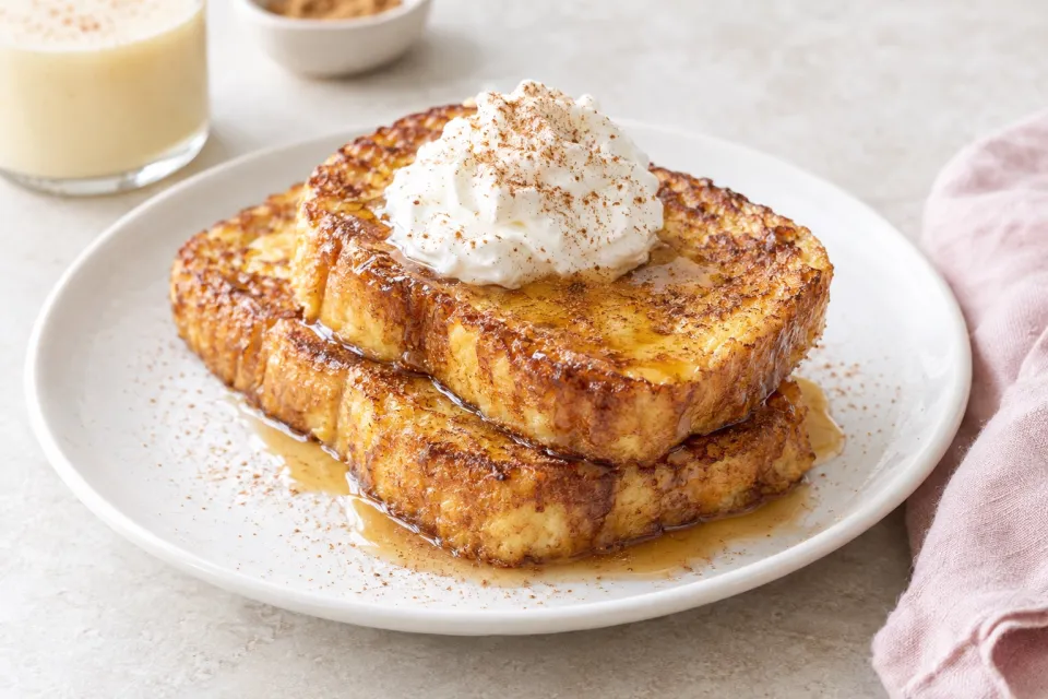 Eggnog French Toast