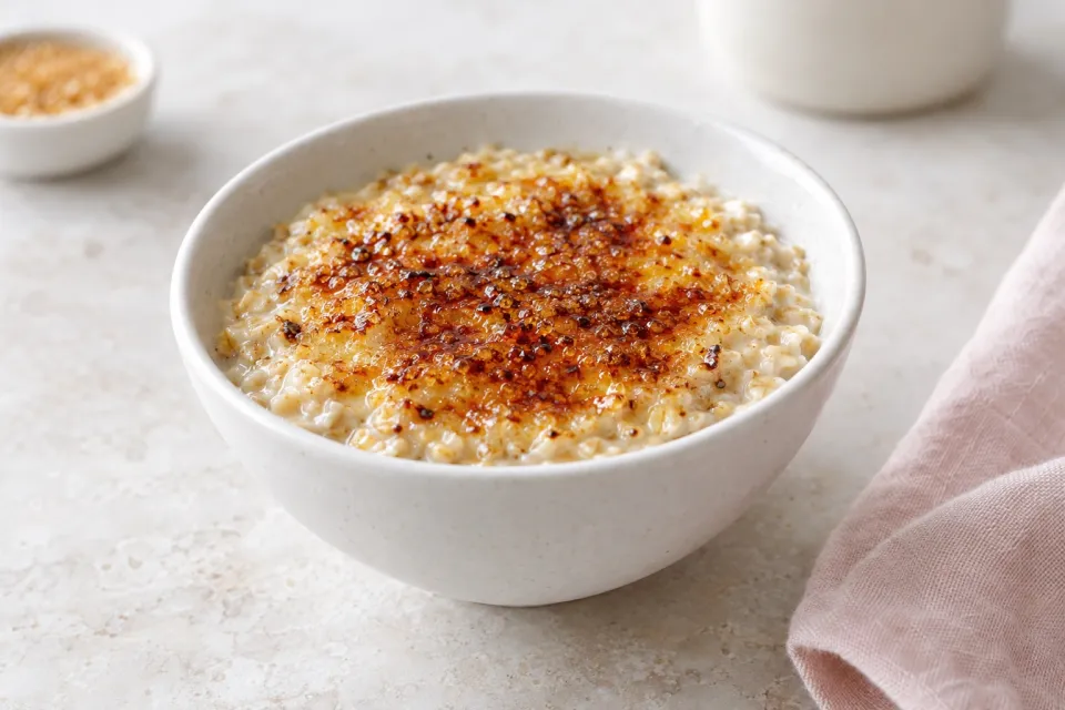 Creme Brulee Oatmeal
