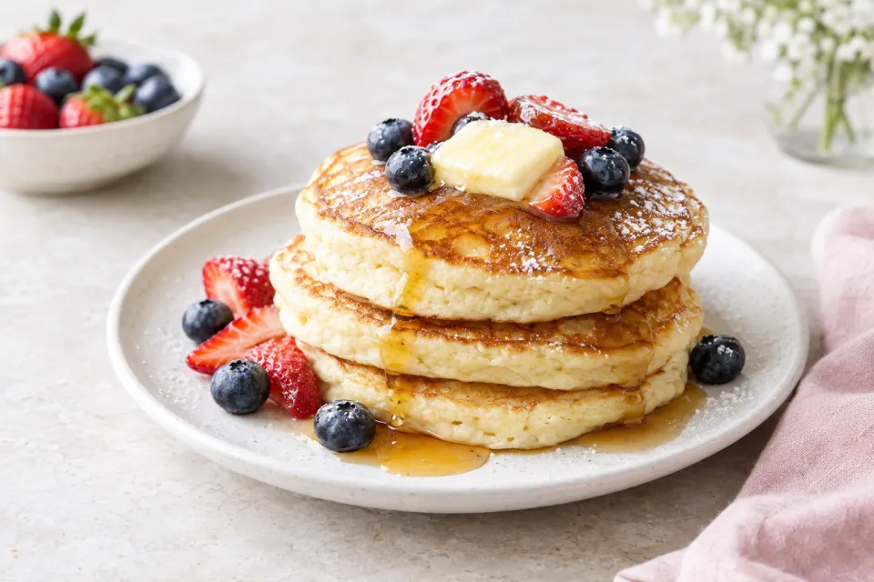 How to Make Fluffy Buttermilk Pancakes