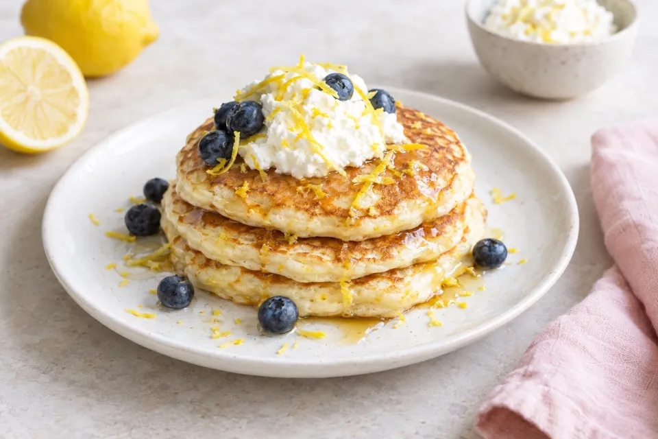 Lemon Ricotta Pancakes