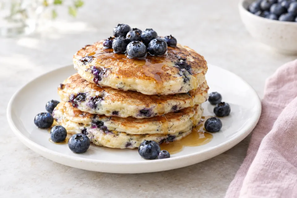 Blueberry Buttermilk Pancakes