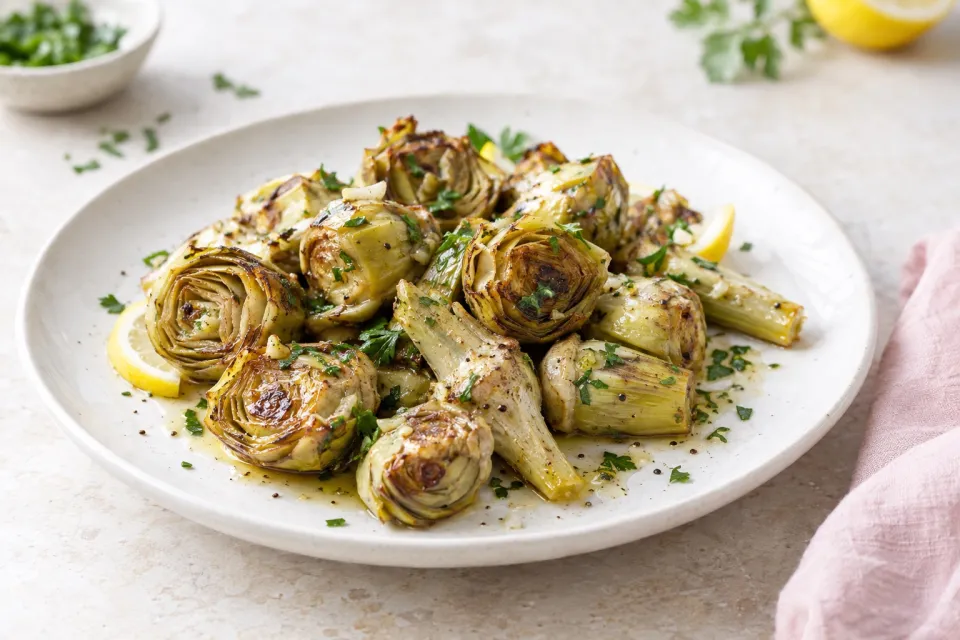 Sauteed Baby Artichokes