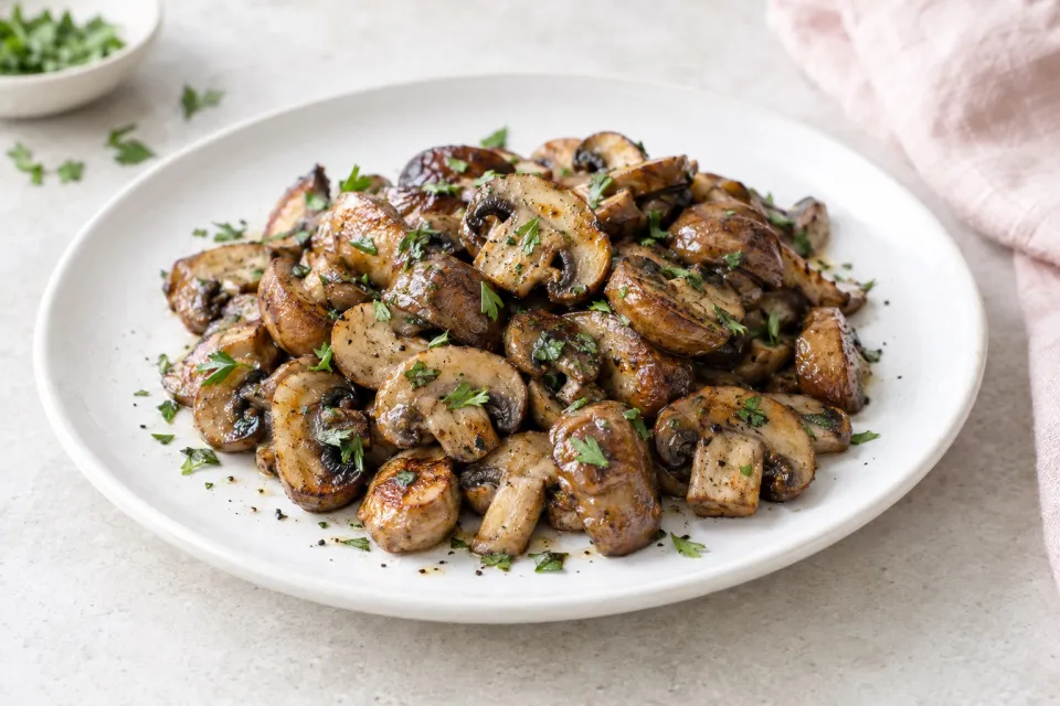 How to Dry Saut&eacute Mushrooms