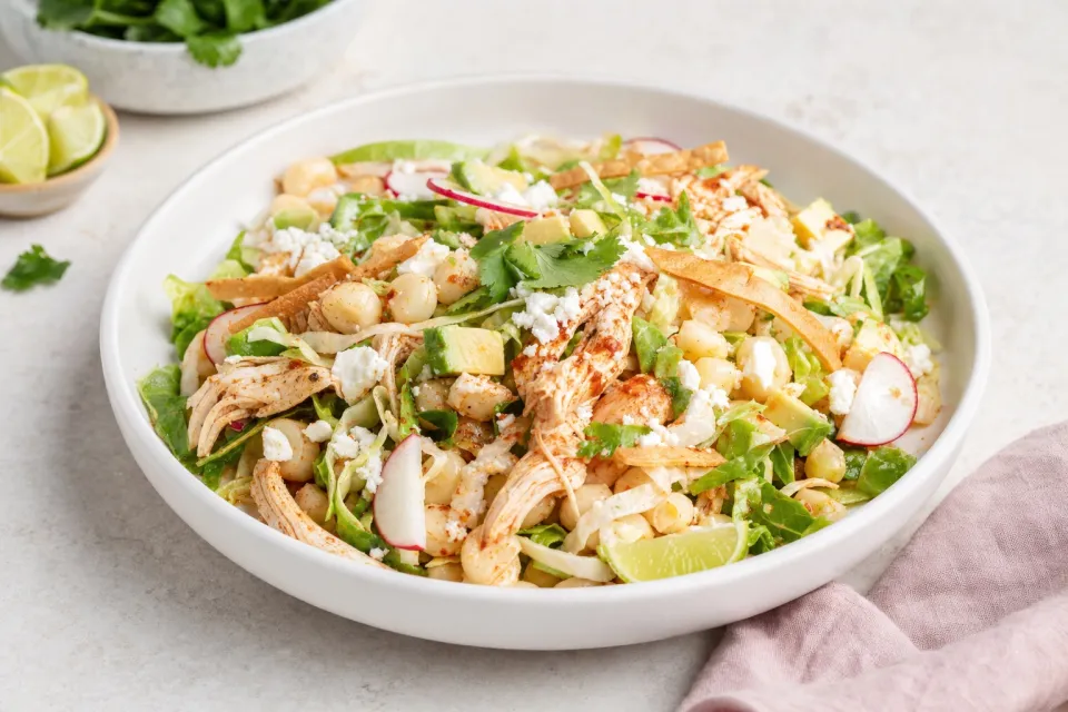 Chicken Pozole Salad