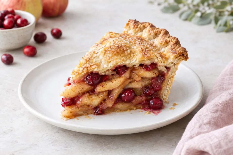 Apple Cranberry Pie