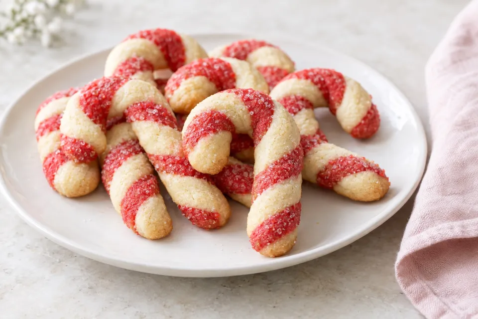 Candy Cane Cookies