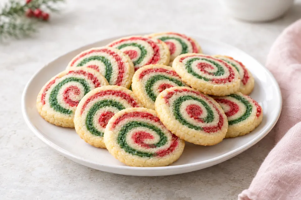 Holiday Pinwheel Cookies