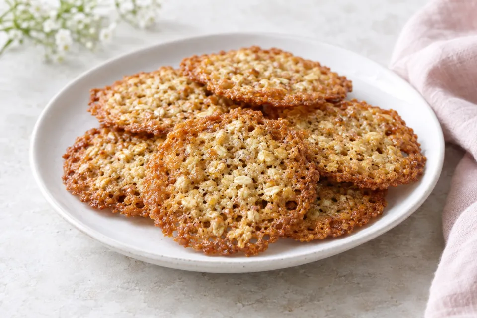 Oatmeal Lace Cookies