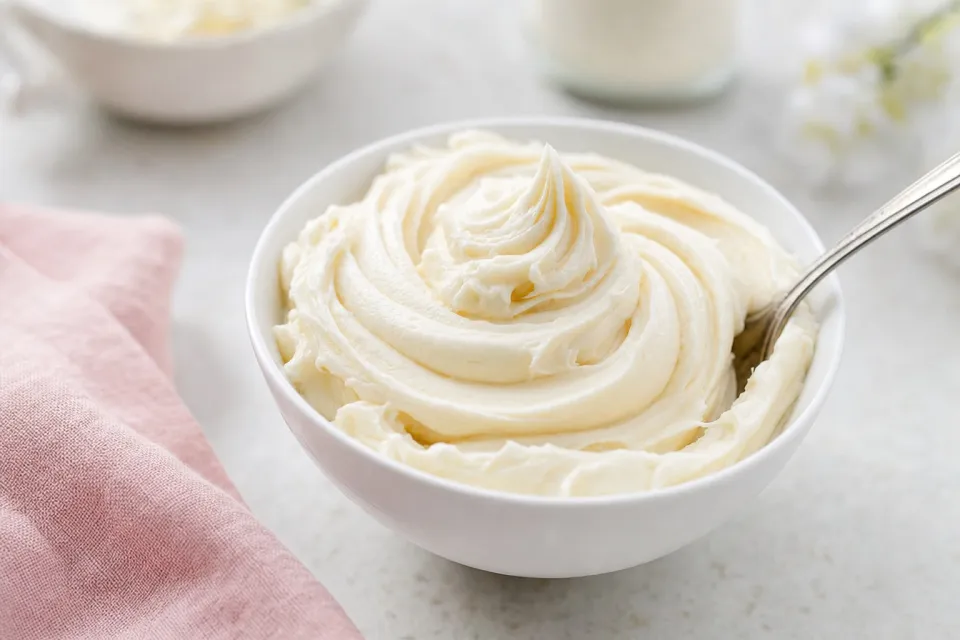 Easy Vanilla Buttercream Frosting