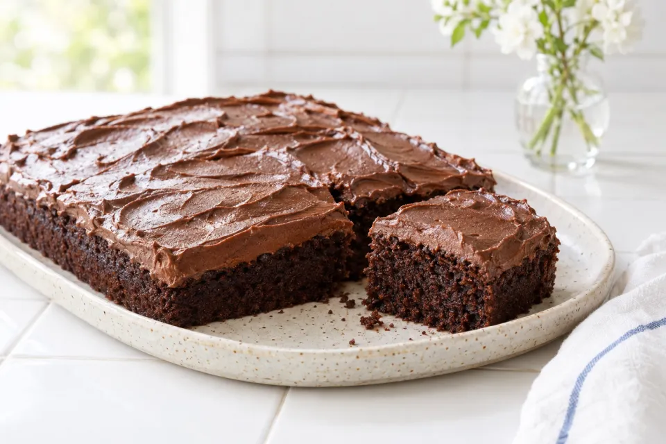 Sour Cream Chocolate Cake