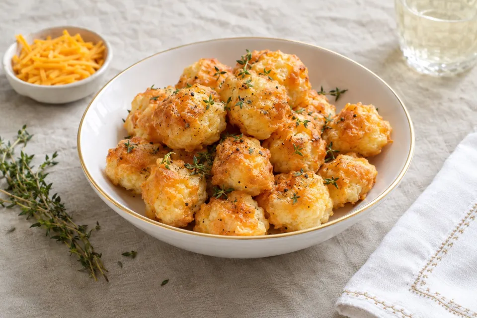 Cheddar Cheese Puffs